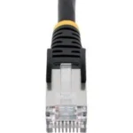 Cable Ethernet Cat6A Lszh De 30Cm 10Gb S/Ftp PoE 100W Negro