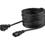 Cable De 4.5M De Alimentacion Plano Nema 5-15P A C13 Para Pc