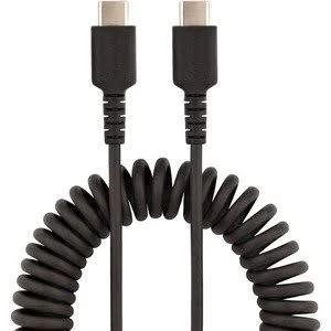 Cable De 50Cm De Carga USB C USB Tipo C En Espiral USB 2.0