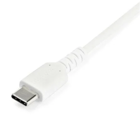 Cable USB 2.0 A USB-C De 1 M Blanco – Con Fibra Aramida