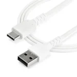 Cable USB 2.0 A USB-C De 1 M Blanco - Con Fibra Aramida