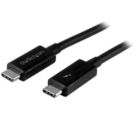 Cable 2M Thunderbolt 3 USB-C 40Gbps Compatible USB .
