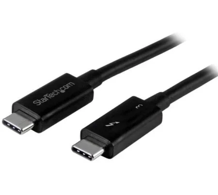 Cable De 0.5M Thunderbolt 3 USB-C 40Gbps Compatible USB .