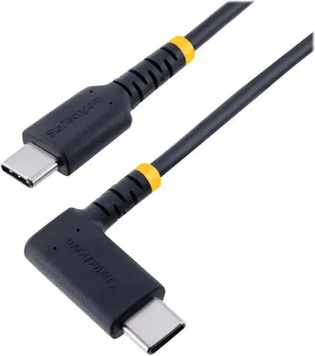 Cable 30Cm USB C Carga Acodado Pd 60W USB 2.0 Tipo C