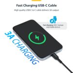 Cable 1M USB C Carga Acodado Pd 60W USB 2.0 Tipo C