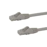 Cable 3M Gris De Red Gigabit Cat6 Ethernet RJ45 Snagless