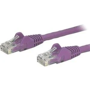Cable De Red 0.5M Blanco Cat6 Ethernet Gigabit Sin Enganches
