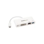Adaptador Multipuertos USB-C Do Cking Station DVI Gbe USB