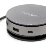 Docking Station USB C HDMI DP VGA Pd USB Gbe Dock Portoitil