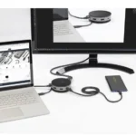 Docking Station USB C HDMI DP VGA Pd USB Gbe Dock Portoitil