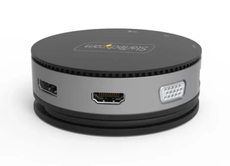 Docking Station USB C HDMI DP VGA Pd USB Gbe Dock Portoitil