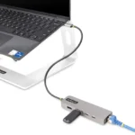 Hub USB-C 3 Puertos 2.5Gbe Pd De Paso USB 3.2 10Gbps