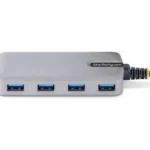 Hub USB Tipo C De 4 Puertos USB-A Con Interruptores