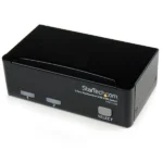 Juego Conmutador Kvm 2 Puertos VGA Con Cables Kit Switch Hd15
