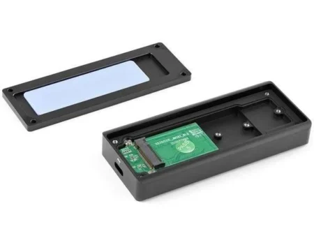 Gabinete M.2 NVMe Para SSD PCIE – IP67 – USB Tipo C – 10Gbps