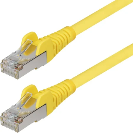 Cable Ethernet Cat6A Lszh De 30Cm 10G S-Ftp PoE 100W Blanco