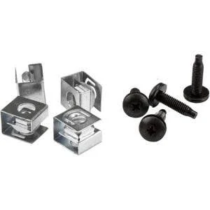 Paquete 50 Tornillos 10-32 Y Tu Ercas Clip Para Gabinete Rack
