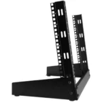 Rack 8U 2 Columnas De Escritorio Gabinete Marco Abiert.