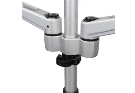 Soporte Para Dos Monitores Con Brazos Moviles Apilable .