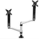 Soporte Para Dos Monitores Con Brazos Moviles Apilable .