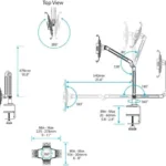Soporte Vesa K-Slot/Escritorio /Pared Seguro Para Tablet 10.5