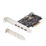 Tarjeta PCIE 4 Puertos USB-A Universal 3 En 1 De Laptop