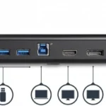 Replicador Puertos Universal USB 3.0 Displayport HDMI 4K .