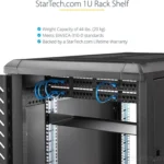 Estante Charola 1U Deslizante Telescopica Para Gabinete Rack De S