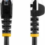 Cable De Red 0.5M Negro Cat5E Ethernet Sin Enganche