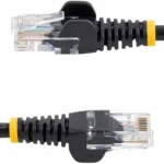Cable De Red 0.5M Negro Cat5E Ethernet Sin Enganche