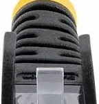 Cable De Red 0.5M Negro Cat5E Ethernet Sin Enganche