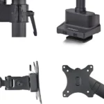 Brazo Vesa De Escritorio Para Monitor Hasta 40 Pulgadas 8Kg