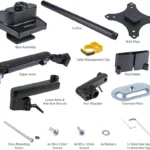 Brazo Vesa De Escritorio Para Monitor Hasta 40 Pulgadas 8Kg
