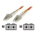 Cable 30M Red Multimodo Duplex Fibra Optica Lc Lc 50/125 Patch .