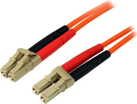Cable 2M Red Multimodo Duplex Fibra Optica Lc Lc 50/125 Patch .