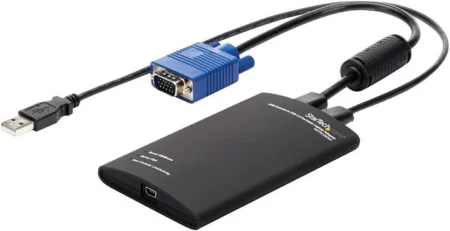 Adaptador Crash Cart USB A VGA/ Mini Displayport – Kvm