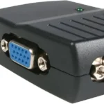 Selector Automatico Video VGA De 2 Puertos 2X1 250Mhz
