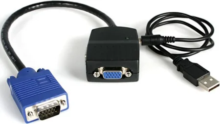 Selector Automatico Video VGA De 2 Puertos 2X1 250Mhz