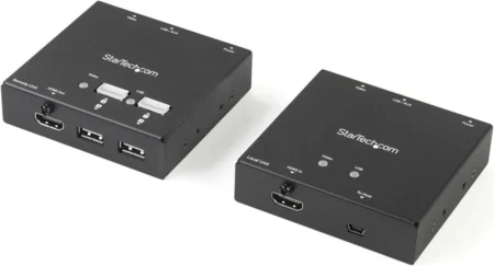 Extensor HDMI Por Cable Cat6 Con Hub USB 4 Puertos 50M 1080