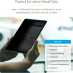 Filtro De Privacidad Tactil De 4 Vias Para Ipad Pro De 12.9