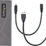 Gabinete Para SSD M.2 Startech Sm2E1Bmu31C /USB-C De 10Gbps A NVMe M.2 Or SSD SATA M.2
