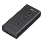 Hub Concentrador USB 3.0 USB C 5X USB-A 2X USB Tipo C