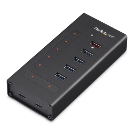 Hub Concentrador USB 3.0 USB C 5X USB-A 2X USB Tipo C