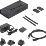 Hub Concentrador USB 3.0 USB C 5X USB-A 2X USB Tipo C