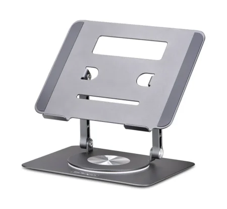 Soporte Elevador De Laptop Base Giratoria De 360
