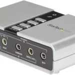 Tarjeta De Sonido 7.1 USB Ext. Adaptador Conversor Puerto Spdif.
