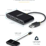 USB 2.0 4 Port USB Bus Powered Hub