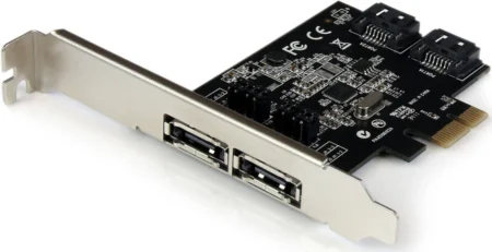Tarjeta Controladora PCI-E Startech Pexesat322I De 2 Puertos eSATA/2 Puertos SATA Iii/6Gbps