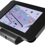 Base De Tablet Con Seguro De Escritorio De Pared En Acero