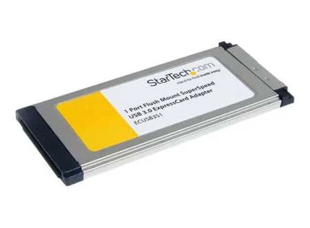 Tarjeta Expresscard 34 USB 3.0 1 Puerto Montaje Al Ras Flush .